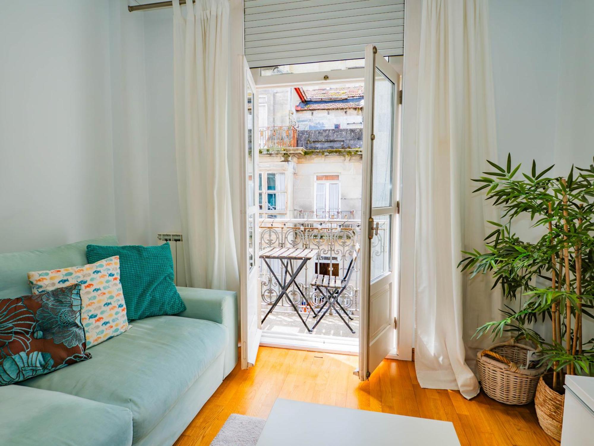 Luxury Centro De Vigo Balcony Apartment Exterior photo